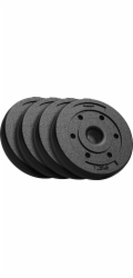Rebel Sada bitumenových závaží 4x1,25kg, otvor 31mm, REBEL ACTIVE