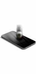 ForCell Flexibilní 5D hybridní sklo pro Samsung Galaxy S24 Ultra černé (Hot Bending) - funkční čtečka