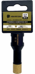 INDIAN PROFESSIONAL INDICKÁ PROFESIONÁLNÍ DIAMANTOVÁ KORUNKA M14 14mm SUCHÉ VRTÁNÍ /INDICKÝ PROFESIONÁL