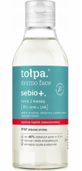 Alkotest Dermo Face Sebio+ Zklidňující tonikum proti akné se 2 kyselinami 5%: AHA + LHA 200ml