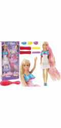 LeanToys Účes pro panenky Anlily s dlouhými blond vlasy