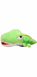 LeanToys Plyšový maskot krokodýl zelený, maňásek 30 cm