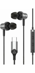 Beline Beline In-Ear sluchátka USB-C SK193 černá/černá