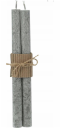 Home Styling Collection Kolekce rustikálních stolních svíček pro domácnost, 25 cm