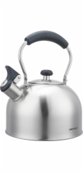 KingHoff Konvice 2,5 l s píšťalkou KINGHOFF KH-1859 stříbrná