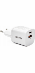 Unitek Nabíječka P1125AWH01-EU 1x USB-A 1x USB-C 3 A (P1125AWH01-EU)