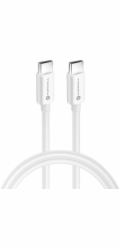 ForCell Kabel FORCELL F-ENERGY C338 USB Type-C na Type-C PD QC4.0 3A 60W 1,5 m bílý
