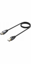 Unitek Ethernet RJ-45 LAN kabel, patchcord kat. 8 (S/FTP), síťový kabel 5 m