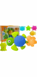 LeanToys Hračky do koupele s želvou od LEAN Toys