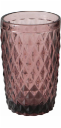 Boltze Skleněný hrnek růžový, AURORA, 300 ml