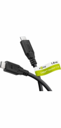 Goobay Kabel USB-C - USB-C 1,8 m černý (74185)