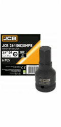 JCB Nástrčný klíč Impact Bit 3/4 20 mm (6hranný)