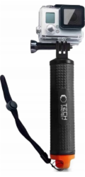 PGYTECH PLÁNOVÁ RUKOJEŤ TECH-PROTECT GA100 PRO GOPRO / DJI, ČERNÁ