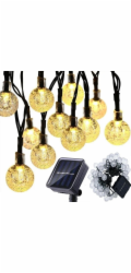 Saska Garden SOLÁRNÍ ZAHRADNÍ LAMPA GIRLANDA SOLÁRNÍ ŘETĚZ 6M 40LED