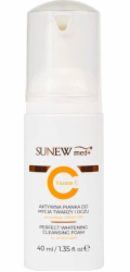 Sunewmed+ Aktivní čisticí pěna na obličej a oči Perfect Whitening Cleansing Foam 40 ml