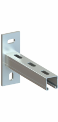 Niczuk Montážní profil typ MF2.5 41 x 41 x 2,5 mm s délkou patky 240 mm (0941412400)