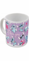 Stitch Disney - Keramický hrnek měnící barvu v dárkové krabičce z kolekce & Angel 325 ml