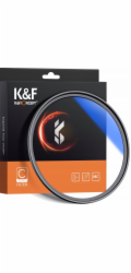 K&F UV filtr 52mm modrý s vícevrstvou vrstvou
