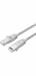 Lanview Síťový kabel LV-UTP6A05W bílý 5 m S/FTP (S-STP)