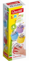 Quercetti MĚKKÉ BLOKY PRO MAMINKY S CHRAŠTIČKOU, 4 DÍLY