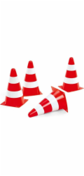 Rolly Toys Sada 4 výstražných kuželů Rolly Toys