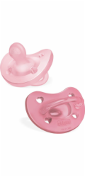 Chicco CHICCO-73008711 dudlík PF měkký růžový 6-16měsíců 2 ks