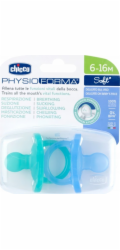 Chicco CHICCO-7308721-PACTON PF Měkká modrá 6-16měsíční 2ks