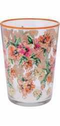 Krups Velká sklenice s květinovým vzorem, 510 ml