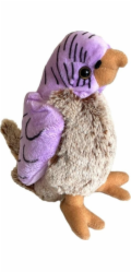 Beppe Fialovohnědý papoušek 17 cm