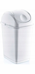 Katex Výklopný kontejner SLIM 18 l bílý 290x235x461 mm