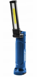 Dedra Skládací svítilna 200lm, bílé a červené světlo, baterie 1200mAh