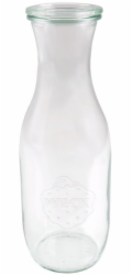Weck Láhev Saftflasche 1062 ml s víčkem - balení 6 ks