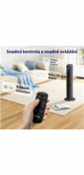 Levoit TempSense F362 DC Vortex Tower Fan - Automatický ventilátor