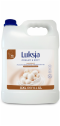 Luksja krémové tekuté mýdlo, bavlna, náplň 5 l