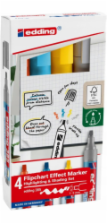 Edding Popisovač na flipchart e-385, 4 ks, různé barvy