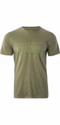Magnum Tričko MAGNUM ESSENTIAL 2.0 OLIVÍNOVÁ MELANŽ M