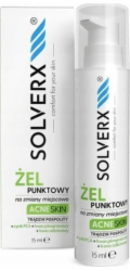Solverx SOLVERX Gel na akné pro lokální léze - proti akné 15ml