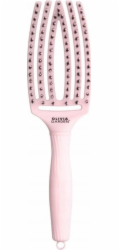 Olivia Garden Fingerbrush Pink Pastel, štětec z divočích štětin, střední