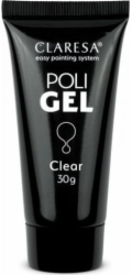 Claresa Gel na nehty Poli - čirý 30g