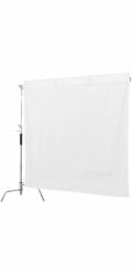 Aurora Studiová vlajka Wag Flag 183x183cm mřížkový difuzér -1/8EV