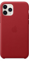 Apple Kožený kryt iPhone 11 Pro (MWYF2ZM/A) ČERVENÝ