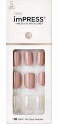 Kiss Samolepicí nehty imPRESS Nails One More Chance 30 ks