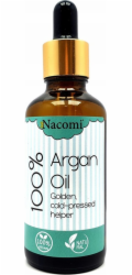 Nacomi Rafinovaný 100% arganový olej proti vráskám a celulitidě, hydratační krém 50ml