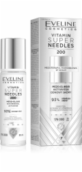 Eveline Vitamin Super Needles 200 Meso-elixír aktivátor obnovy pleti 30 ml