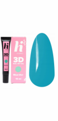 Hi Hybrid 3D gel na nehty, modrý, 10 ml