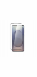 Amazingthing Tvrzené sklo Radix Full Glass s černým rámečkem pro Samsung S25 Edge
