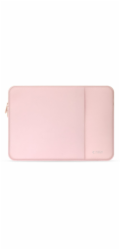Tomtoc Neoprenové pouzdro Tech-Protect pro notebooky 15-16 palců, růžové