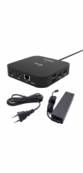 i-tec dokovací stanice USB-C Dual HDMI Docking Station with Power Delivery 100W + univerzální nabíječka 100W