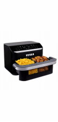 TESLA AirCook FlexiZone Q570 XXL - multifunkční duální digitální horkovzdušná fritéza