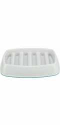 Trixie miska pro pomalé krmení pro kočky, šedá, plast/TPR, 0,25 l/21 × 14 cm, zpomaluje krmení